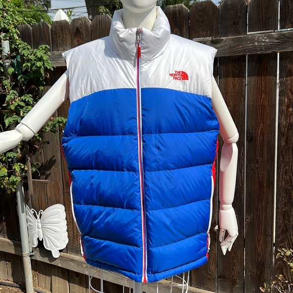 The North Face Other - Mens The North Face Red White Blue Vest RU/14 700.❤️